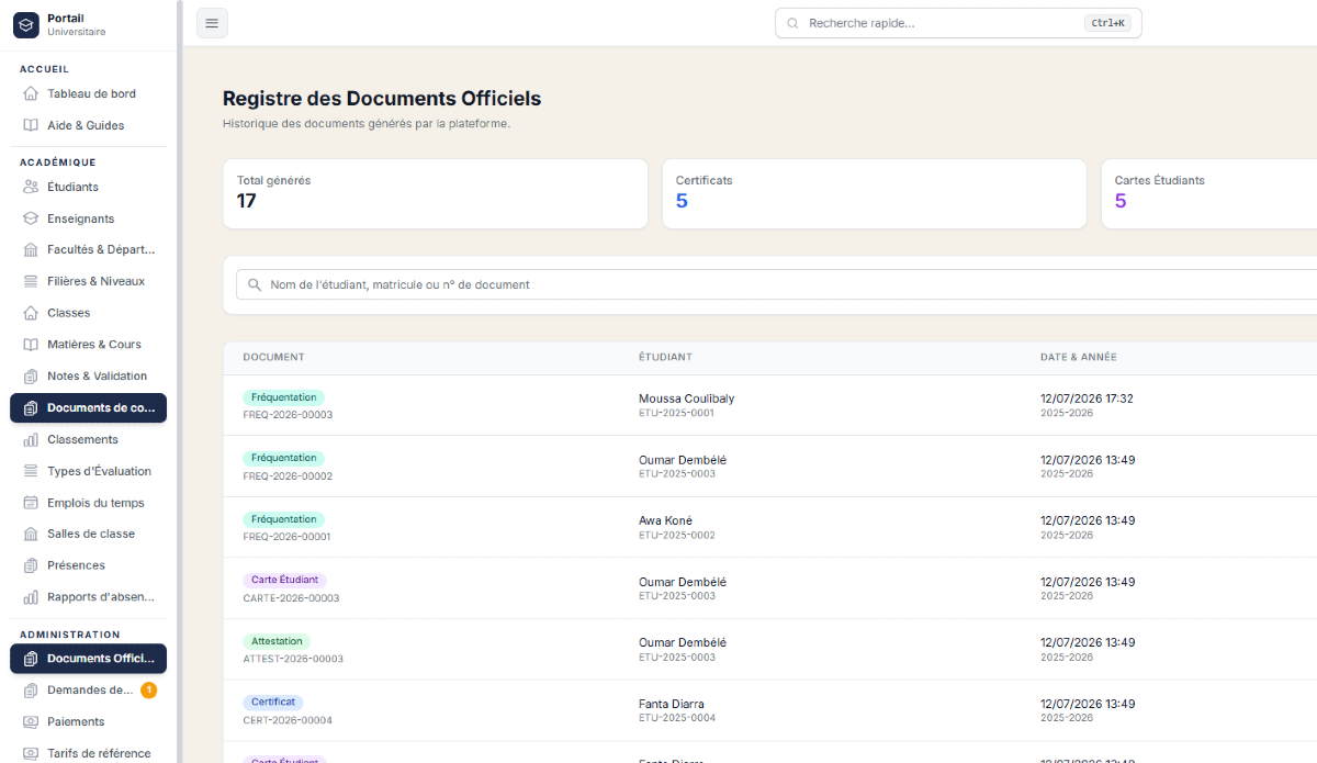 Zanga School -  Logiciel de Gestion Scolaire