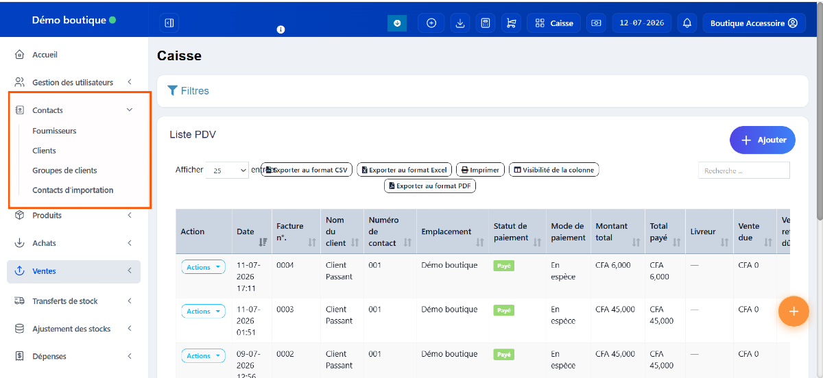 Logiciel Gestion de stock - ZangaPro