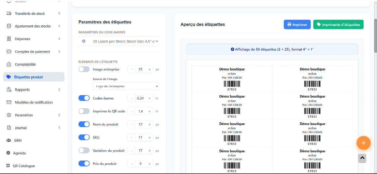 Logiciel Gestion de stock - ZangaPro