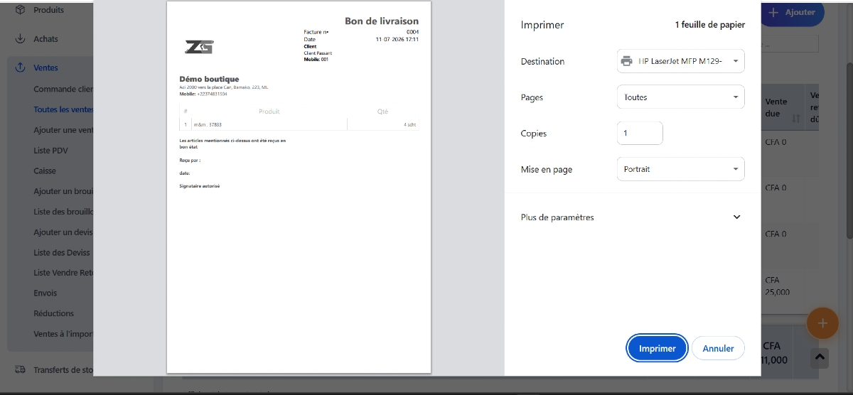 Logiciel Gestion de stock - ZangaPro