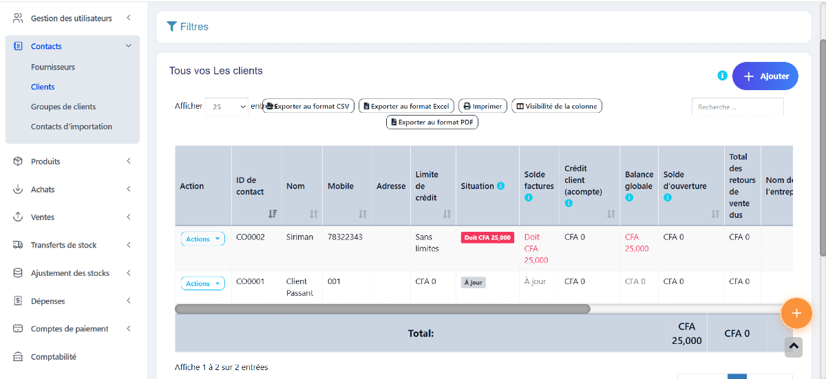 Logiciel Gestion de stock - ZangaPro
