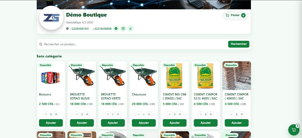 Logiciel Gestion de stock - ZangaPro