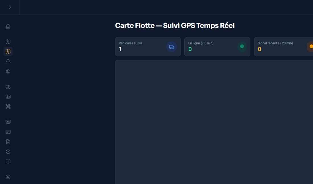 Zanga Fleet — Logiciel de Gestion de Flotte & Transport