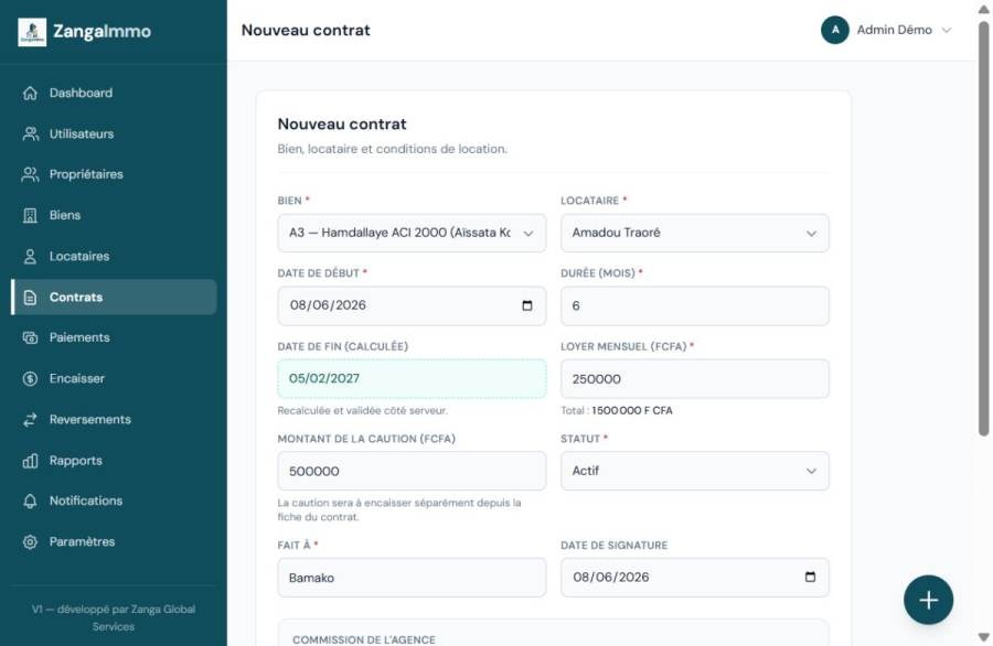 ZangaImmo — Le logiciel de gestion pour agences immobilières