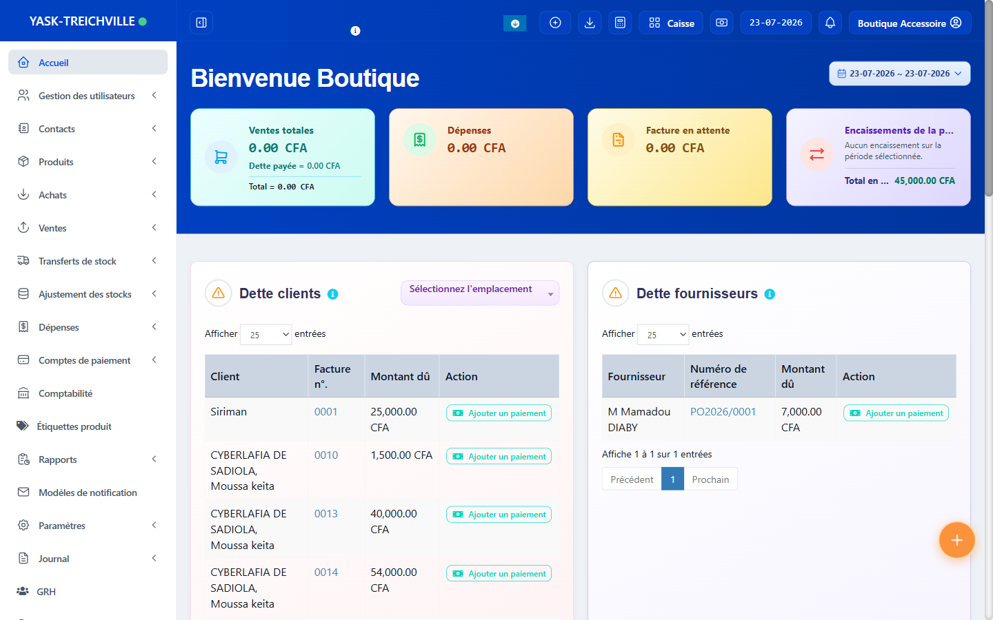 Logiciel Gestion de stock - ZangaPro