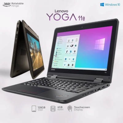 Lenovo Thinkpad YOGA 11e 128 SSD 4 RAM X360 tactile état reforme